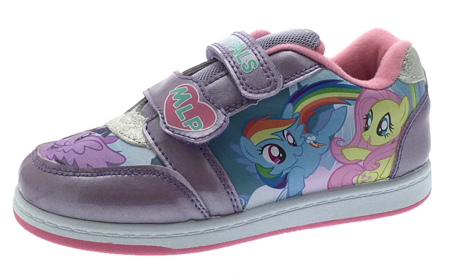 Description Our My Little Pony clothing, games and accessories let fans of all ages show off their favorite rainbow friends. Dress up with t-shirts, long-sleeve shirts, purses and dresses featuring those familiar characters, Twilight Sparkle, Applejack and Fluttershy.